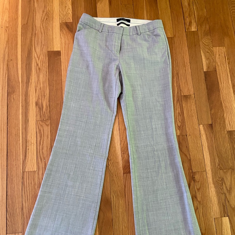 Light gray trousers, size 4 long